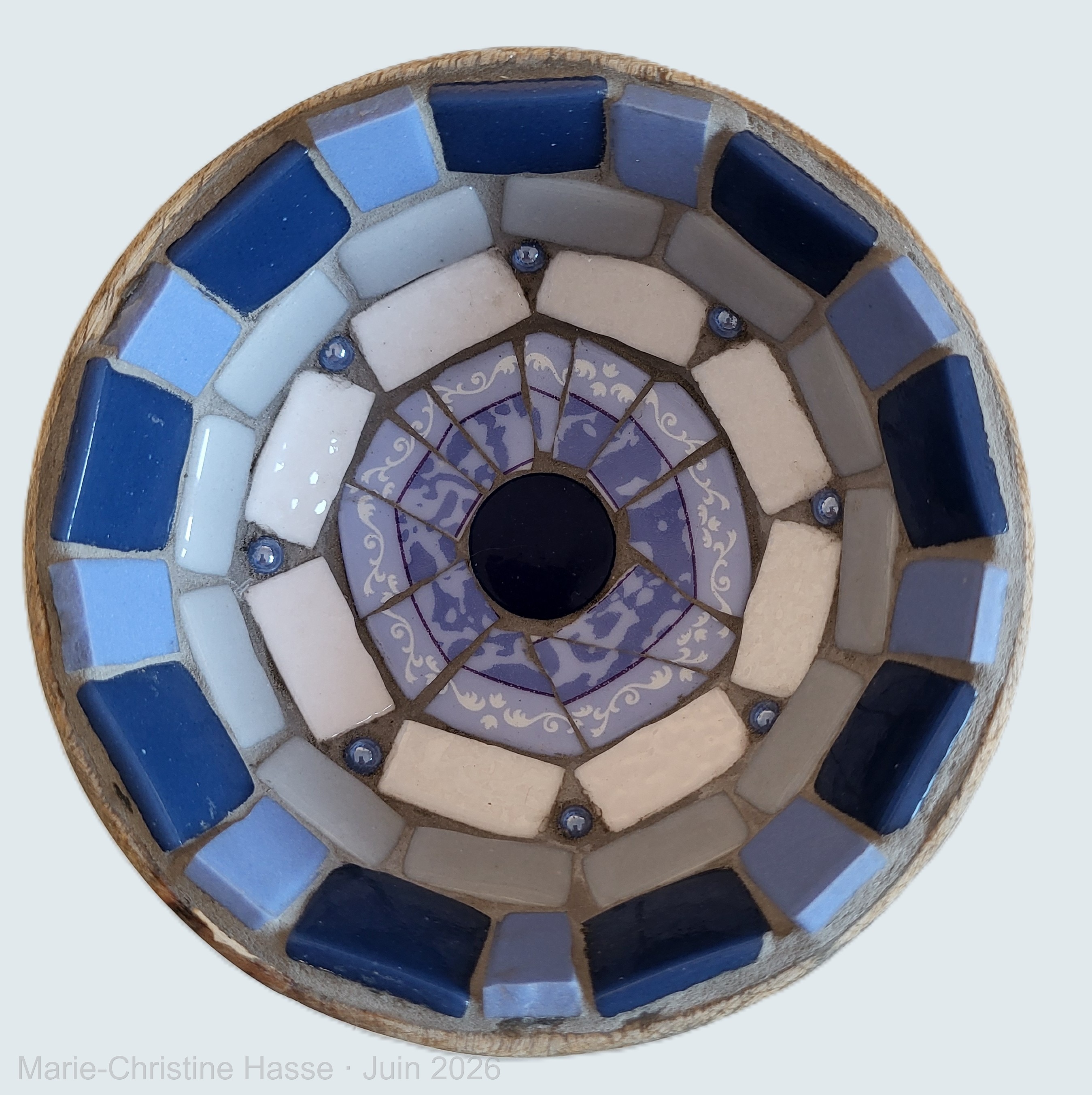 Vide poche bleu